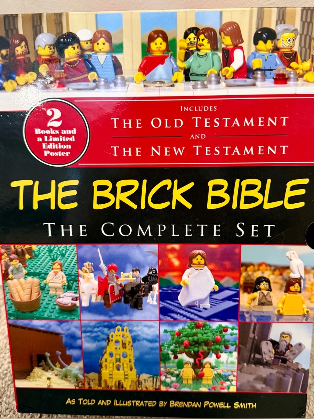 The Brick Bible Complete Set Old & New Testament Brendan Powell Smith Box Set